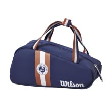 Wilson Kulturbeutel Roland Garros Mini Bag blau/braun/weiss - 1 Stück
